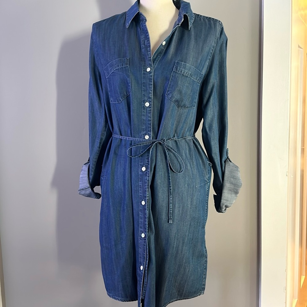 Joie Soft Denim Long sleeve Dress